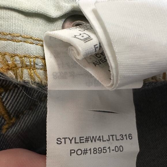 Prana Dark Wash Skinny Jeans Mid Rise WMNS 4/27 #W4LJTL316 Casual Travel Comfort - Picture 8 of 8